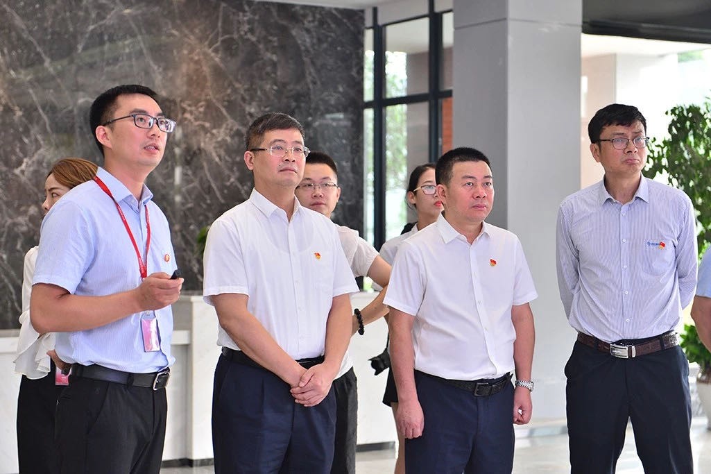 以党建引领云顶集团发展丨长沙市委组织部调研云顶集团新资料
